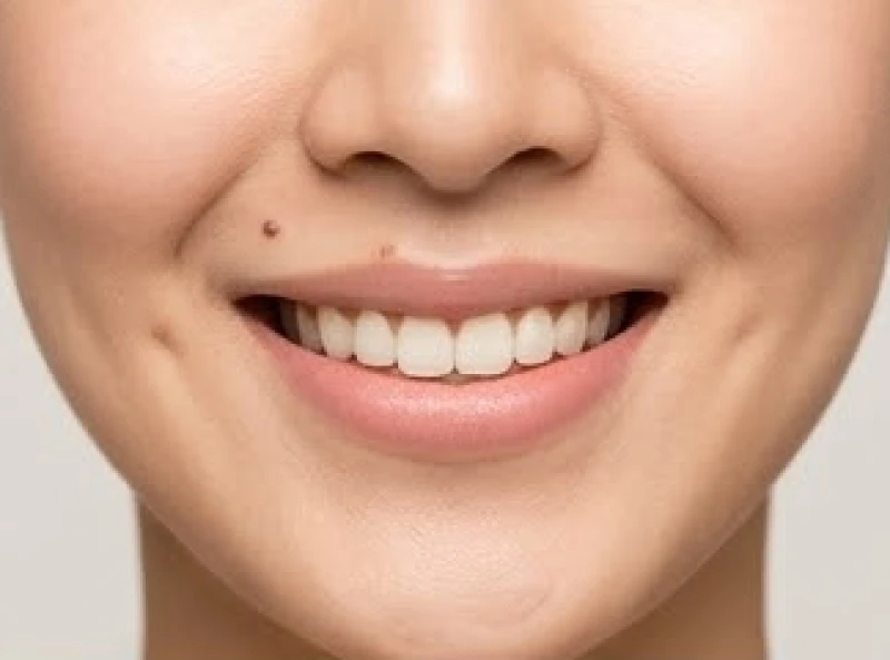 Nốt ruồi dưới mũi: Ý nghĩa tướng số nam nữ & vị trí nhân trung 3 Nốt ruồi dưới mũi lệch về phía mép thể hiện khả năng giao tiếp khéo léo trong xã hội
