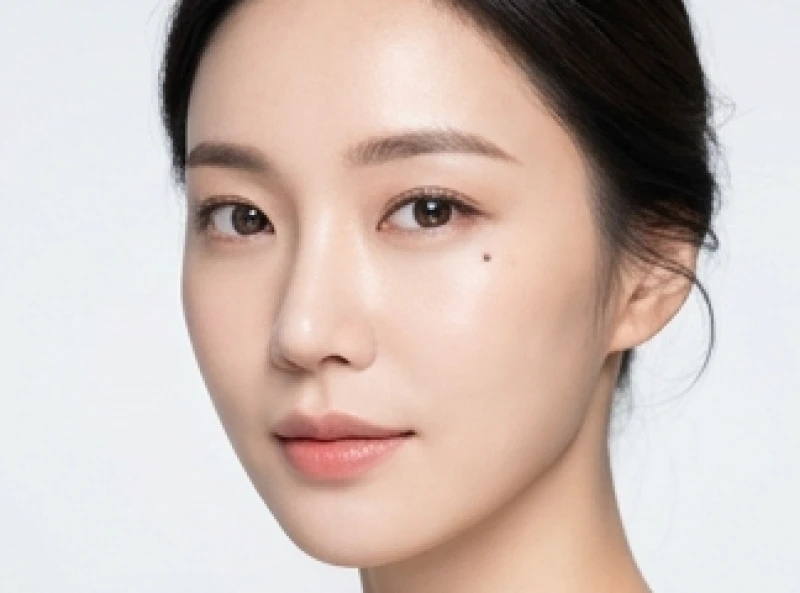 Nốt ruồi ở mắt trái trên gương mặt người phụ nữ mang nét đẹp nhạy cảm và tinh tế