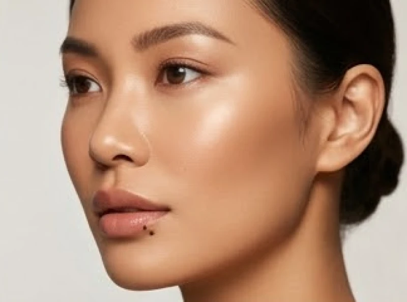 Nốt ruồi ở môi dưới: Ý nghĩa tướng số, chi phí & cách chăm sóc 2 Nét tướng nốt ruồi nhỏ nhắn đọng lại ở góc môi dưới thể hiện sự tự chủ tài chính