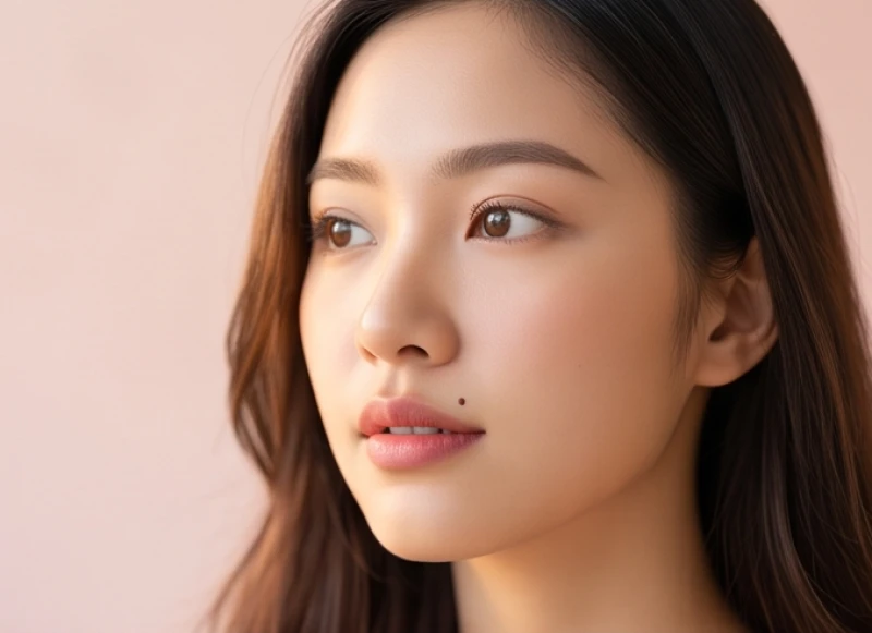 Nét duyên dáng của người phụ nữ sở hữu nốt ruồi ở môi trên bên trái