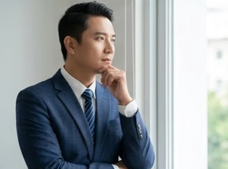Nốt ruồi ở nách: Ý nghĩa tướng số, y khoa và chi phí tẩy laser 5 Nam doanh nhân trẻ tuổi mặc vest lịch lãm đang tập trung đưa ra quyết định kinh doanh