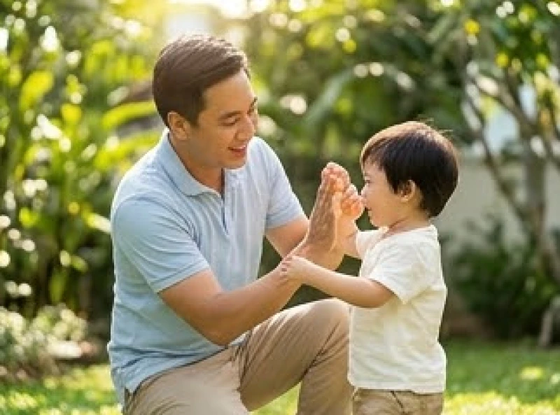 Nốt ruồi dưới nách mang ý nghĩa gì? Giải mã tướng số và y học 6 Người đàn ông đang dành thời gian vui đùa cùng con cái sau những giờ làm việc căng thẳng