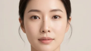 Cận cảnh gương mặt phụ nữ có nốt ruồi ở mũi mang ý nghĩa may mắn trong phong thủy và nhân tướng học