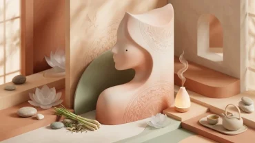 Hình ảnh minh họa vị trí và ý nghĩa của nốt ruồi ở ngực nữ theo nhân tướng học và y khoa