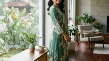 Hình minh họa vị trí và ý nghĩa phong thủy của nốt ruồi ở ngực phải phụ nữ
