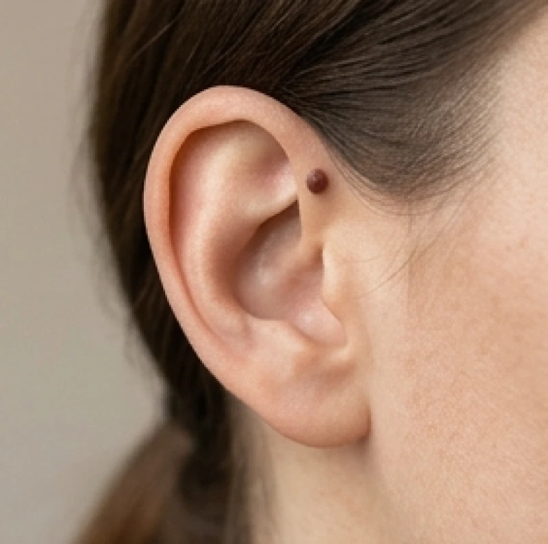 Nốt ruồi ở tai phản ánh tính cách và đường công danh sự nghiệp của cả nam và nữ