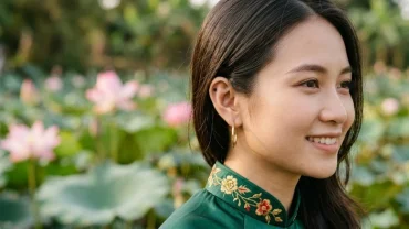 Cận cảnh nốt ruồi ở tai phải nữ với góc nhìn nhân tướng học trong văn hóa Á Đông