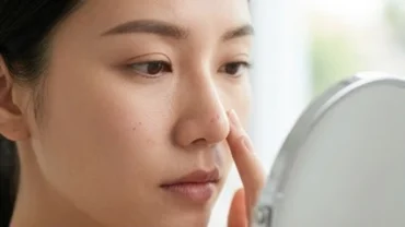 Vị trí nốt ruồi phá tài trên khuôn mặt phụ nữ ở góc nhìn cận cảnh