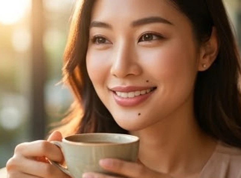 Nốt ruồi ở môi: Ý nghĩa tướng số nam nữ và lưu ý tẩy an toàn 2 Nốt ruồi rõ nét ở vùng miệng mang ý nghĩa phong thủy về tài lộc và sự sung túc