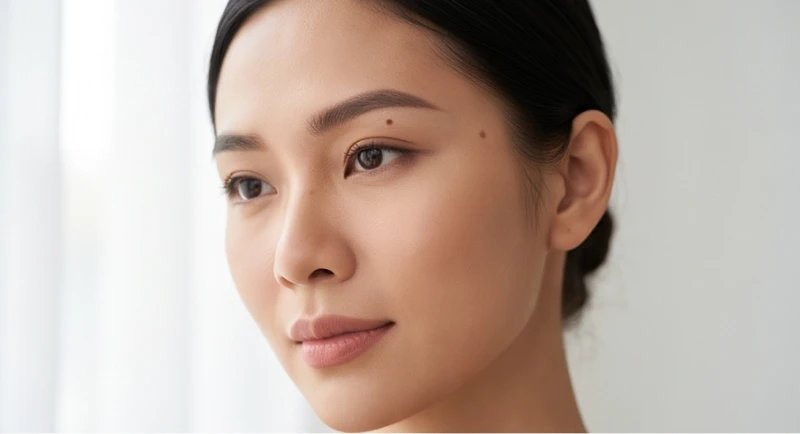 Người phụ nữ Á Đông sở hữu nốt ruồi duyên dáng ở khu vực Thái Dương mang ý nghĩa đại cát và tài lộc