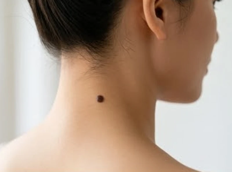 Nốt ruồi sau gáy nằm lệch về phía bên trái biểu thị tính cách độc lập