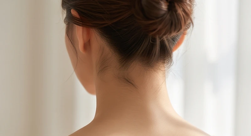 Nốt ruồi ở cổ có lỗ tiền chôn là gì: Giải mã vị trí tụ tài 5 Vị trí nốt ruồi sát viền tóc sau gáy ở nữ giới cảnh báo sự thất thoát tài chính