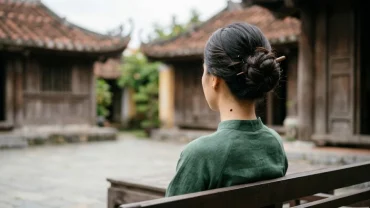 Cận cảnh nốt ruồi sau gáy phải nữ mang ý nghĩa nhân tướng học và lưu ý y khoa