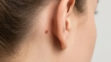 Nốt ruồi ẩn phía sau vành tai mang ý nghĩa phong thủy và cảnh báo sức khỏe da liễu