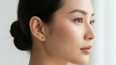 Nốt ruồi sau tai nữ đại diện cho phúc khí, tài lộc và những đặc điểm nhân tướng học quan trọng
