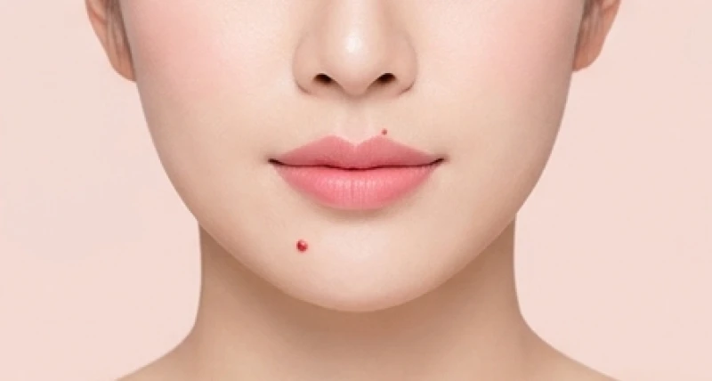 Nốt ruồi son ở cằm trái nữ mang lại vẻ đẹp duyên dáng và tươi tắn