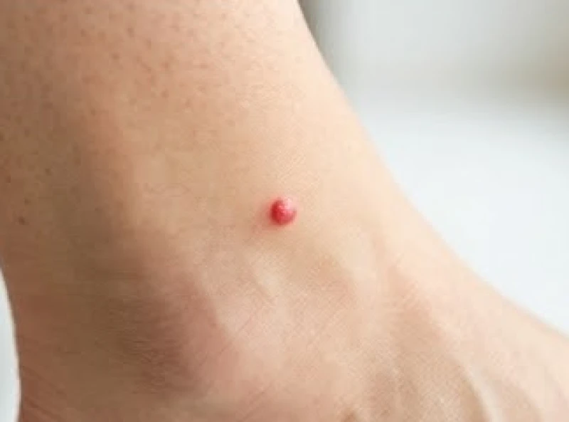 Nốt ruồi ở cổ chân: Giải mã ý nghĩa tướng số nam nữ chi tiết 8 Một nốt ruồi son màu đỏ hồng tươi tắn xuất hiện nổi bật ở vùng da cổ chân của người phụ nữ