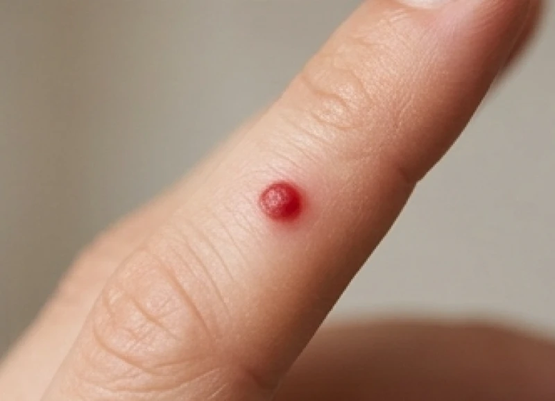 Nốt ruồi ở ngón tay giữa: Ý nghĩa từng đốt và hướng xử lý y khoa 11 Nốt ruồi son đỏ mọc ở ngón tay giữa là điềm báo đại cát mang lại sinh khí và quý nhân phù trợ