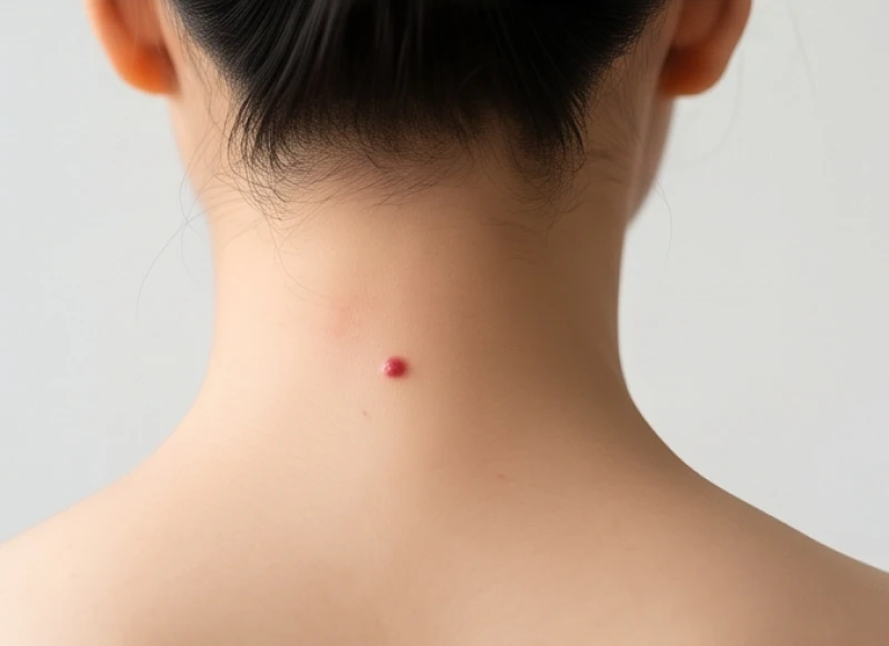 Vị trí nốt ruồi son đỏ tươi nằm sau gáy mang điềm báo đại phú đại quý và có quý nhân phù trợ