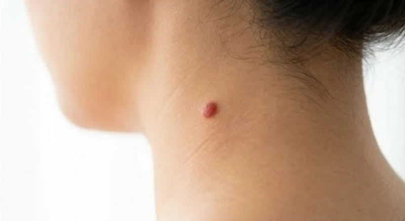 Đặc điểm nốt ruồi son màu đỏ rực nằm ở phía sau gáy bên phải mang ý nghĩa đại cát đại lợi