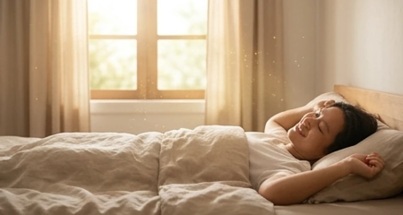 Gương mặt an yên và tinh thần nhẹ nhõm sau khi thức dậy từ giấc chiêm bao thấy heo đẻ