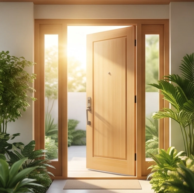 Ngôi nhà có cửa chính mở về hướng Đông đón luồng sinh khí mạnh mẽ dành riêng cho nữ mạng tuổi Đinh Mùi