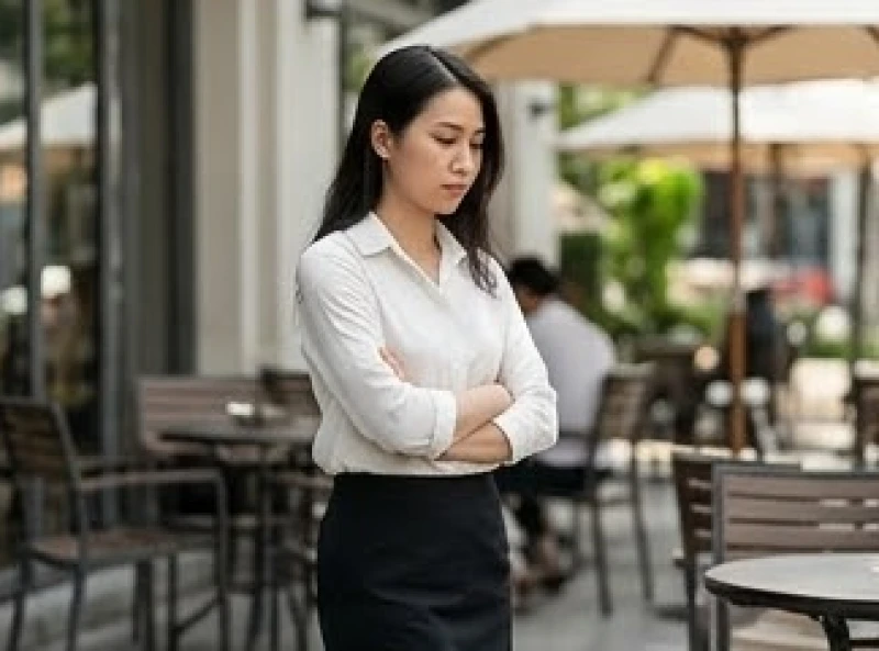 Phụ nữ có dáng đi khép nép và cúi mặt thường gặp khó khăn trong việc bộc lộ năng lực cá nhân