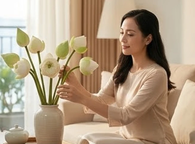 Nữ giới tuổi Mão chăm chút không gian sống với sự tỉ mỉ và tình yêu thương gia đình
