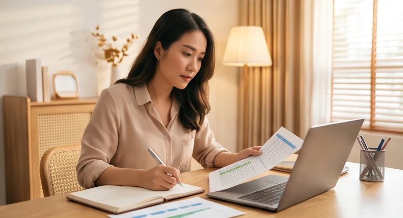Người nữ mang tính cách tuổi thân lập kế hoạch tài chính cẩn trọng nhằm đảm bảo an toàn cho gia đình