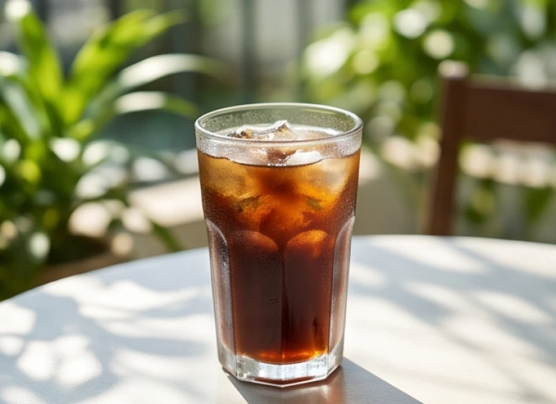 Ly nước đậu đen rang giải nhiệt tươi mát giúp xoa dịu hệ tim mạch trong những ngày nắng nóng gay gắt