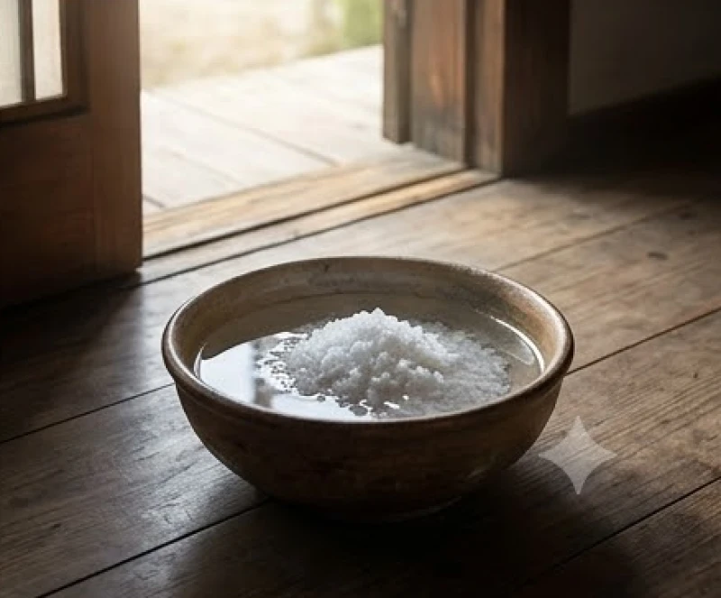 Mơ thấy bò cạp: Giải mã điềm báo, con số may mắn và cách hóa giải 5 Tô gốm chứa đầy nước sạch hòa cùng muối biển thô đặt trước cửa nhà để xua đuổi tà khí