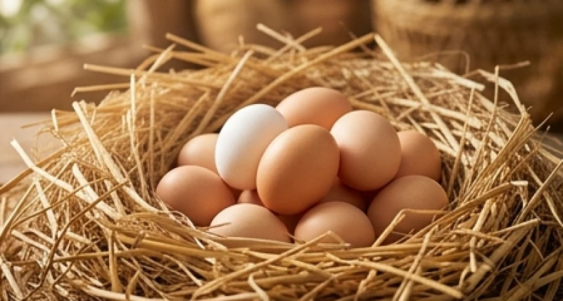 Mơ thấy nhiều trứng gà: Điềm báo màu vỏ, trạng thái và con số 1 Ổ trứng gà đầy ắp đặt trong rơm rạ tượng trưng cho sự sinh sôi nảy nở và dòng chảy tài lộc dồi dào.