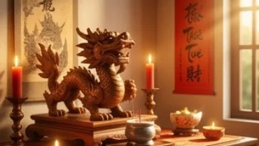 Bố trí vật phẩm phong thủy và mâm lễ cúng giúp hóa giải hạn phá thái tuế là gì mang lại bình an
