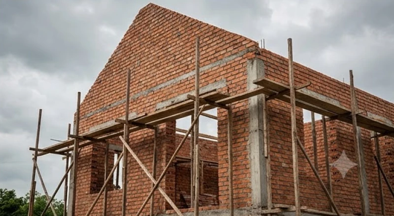 Công trình đang thi công bị đình trệ do ảnh hưởng của đại kỵ phong thủy