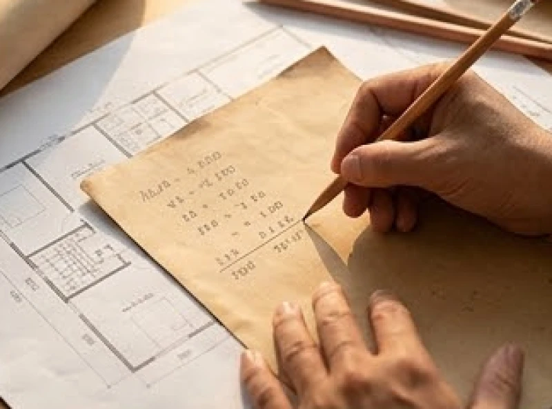 Gia chủ tính toán tuổi mụ để kiểm tra hạn Kim Lâu Thê hoặc Kim Lâu Tử