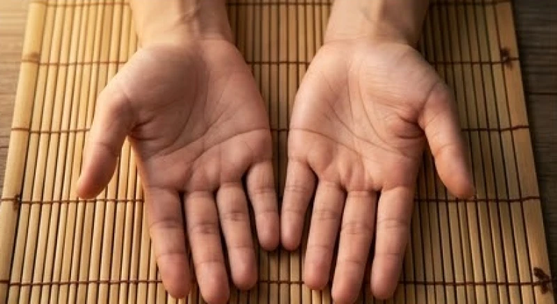 Ba đường chỉ tay dính nhau: Nhận diện chuẩn & luận giải nam nữ 2 Bàn tay có cấu trúc đường chỉ tay khác biệt được đặt cạnh nhau để so sánh độ hội tụ