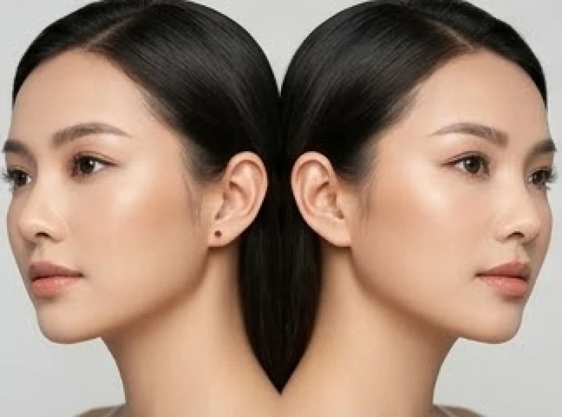 Đối chiếu vị trí nốt ruồi ở hai bên tai để nắm bắt trọn vẹn thông điệp về sự nghiệp và gia đạo