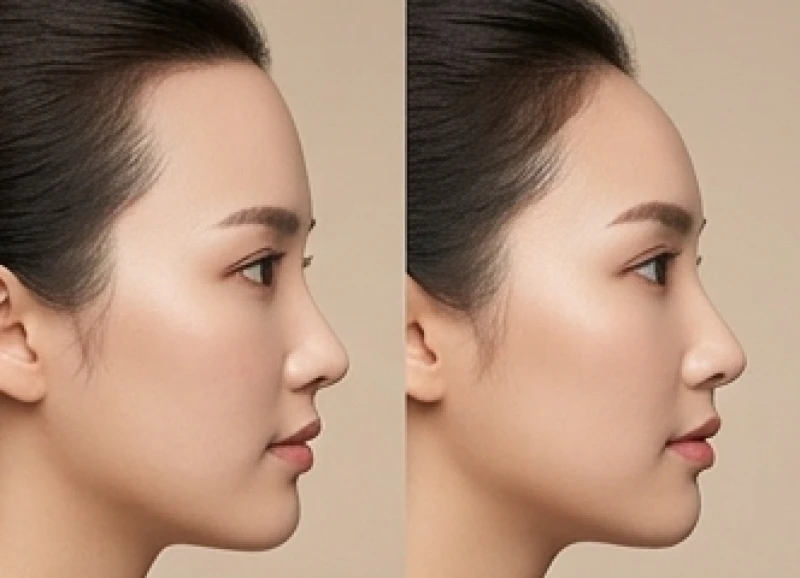 Sự khác biệt rõ nét về cấu trúc vùng thượng đình giữa một người có vầng trán cao phẳng và người sở hữu tướng trán dô