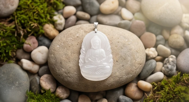 Hình tượng Đức Phật A Di Đà mang ý nghĩa vô lượng quang chiếu rọi hào quang soi sáng vạn vật