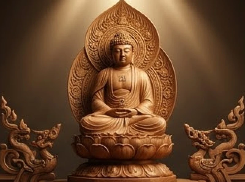 Tượng Phật Đại Nhật Như Lai bảo hộ sự bình an cho tử vi tuổi thân trọn đời