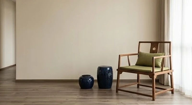 Phòng khách ứng dụng quy tắc phối màu tương sinh kích hoạt tài lộc cho gia chủ mệnh Thạch Lựu Mộc