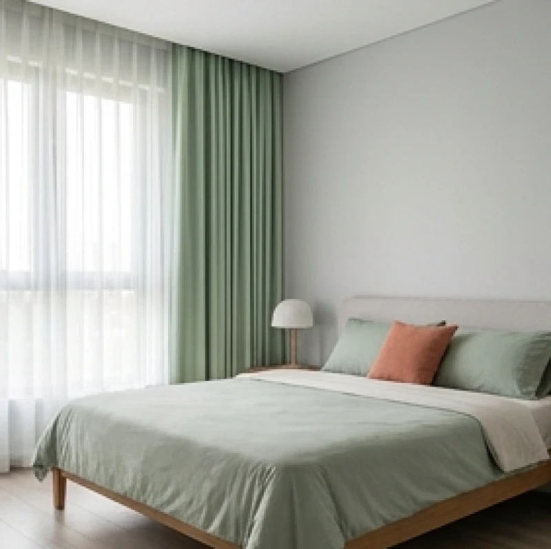 Màu sơn nhà hợp tuổi hợi: Phân biệt nam nữ & mã màu thực tế 10 Phòng ngủ vợ chồng phối màu xám khói và xanh pastel giúp hóa giải sự xung khắc ngũ hành giữa mệnh Thủy và Hỏa.