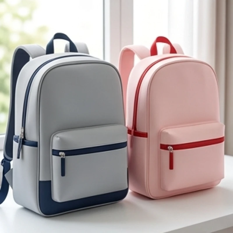 Sự đối lập hài hòa giữa đồ dùng màu xám bạc của bé trai và hồng pastel của bé gái 2012