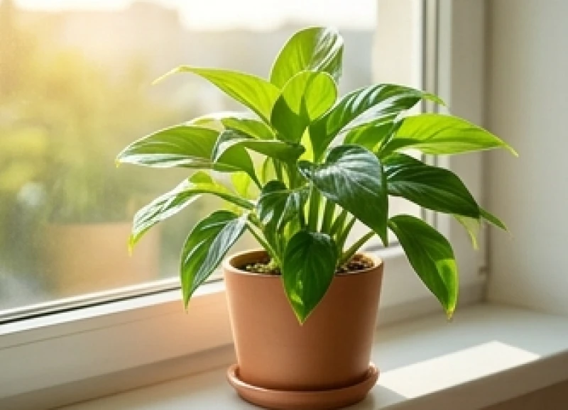 Tuổi Sửu hợp cây gì: Chọn đúng niên mệnh và hướng bài trí 10 Chậu cây cảnh được đặt cạnh bệ cửa sổ đón ánh nắng dịu nhẹ của buổi sáng sớm