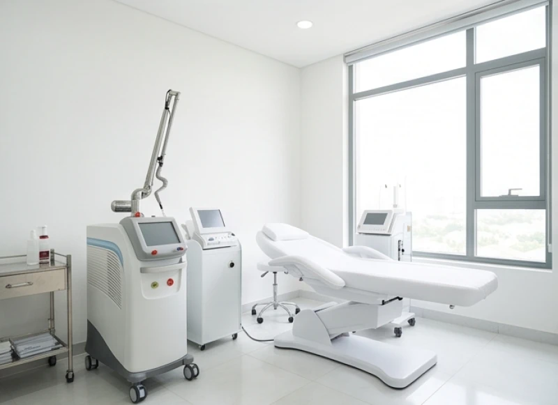 Không gian vô trùng và trang thiết bị hiện đại tại cơ sở y tế chuyên khoa da liễu được cấp giấy phép
