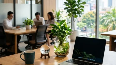Không gian phong thủy bàn làm việc cho người tuổi sửu tối ưu năng lượng