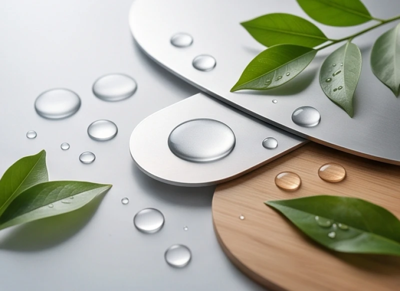 Sự hài hòa giữa nước và cây cối minh họa cho tính tương sinh của người mệnh Thủy