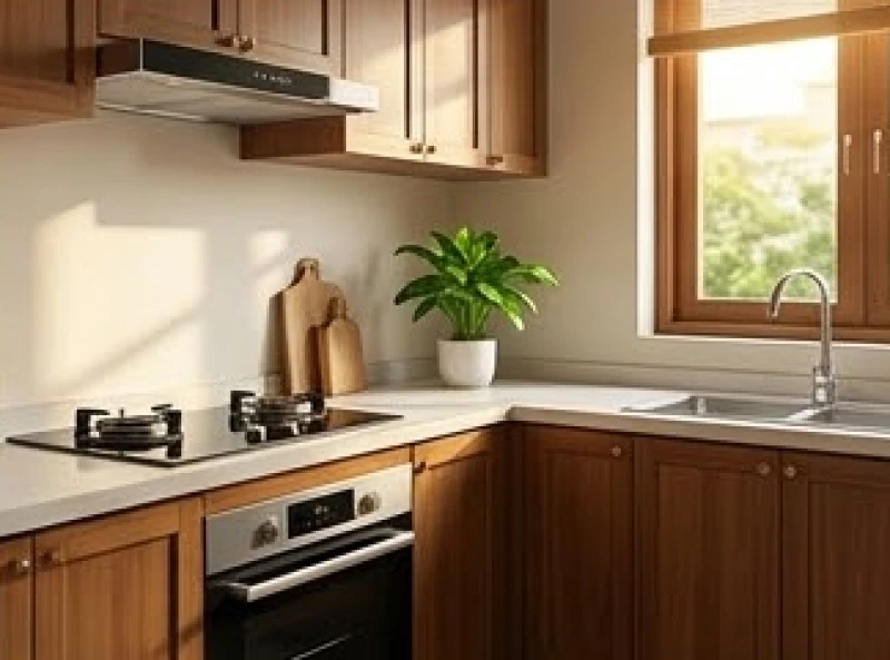 Giáp Thìn 1964 hợp hướng nào: Bảng tra nam nữ và cách bố trí 6 Căn bếp hiện đại có sự phân tách rõ ràng giữa khu vực bếp nấu hỏa khí và bồn rửa thủy khí