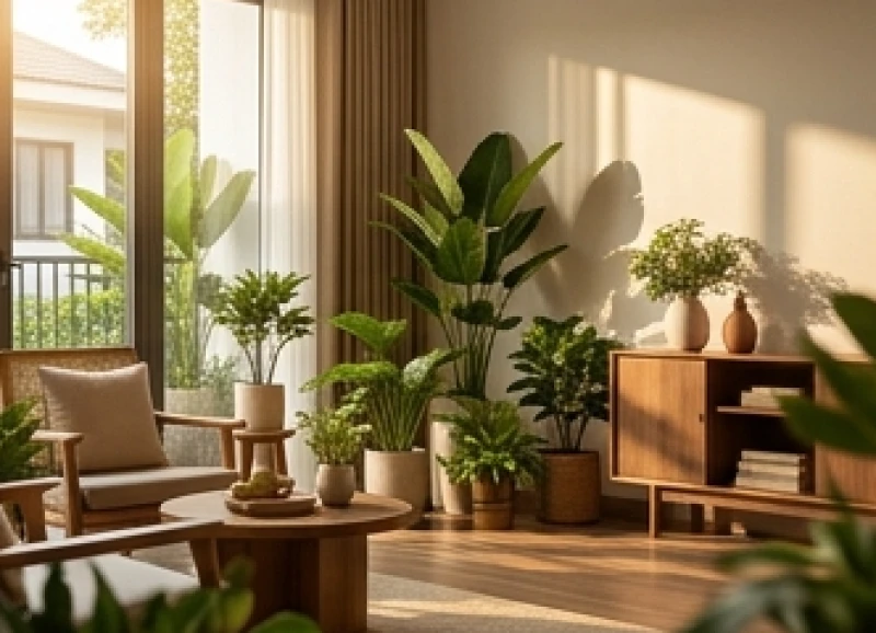 Số nhà hợp tuổi Tỵ: Công thức cộng dồn và bảng tra nam nữ 1 Không gian phòng khách ấm cúng được bố trí hài hòa giúp cân bằng năng lượng phong thủy