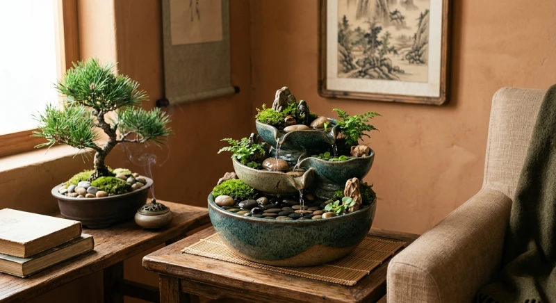 Tháng tốt xấu của tuổi Tý năm 2026: Đối chiếu theo từng nạp âm 12 Thác nước phong thủy mini bằng gốm sứ róc rách chảy ở góc phòng khách giúp thu hút vượng khí